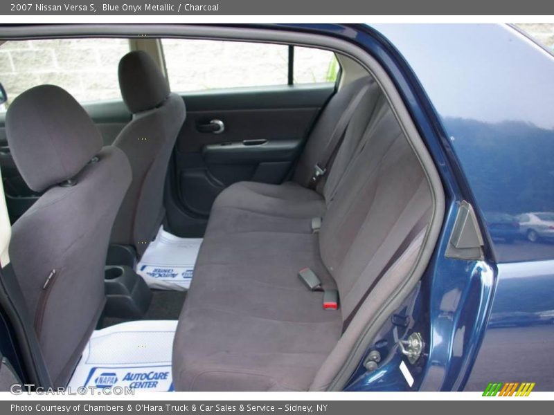 Blue Onyx Metallic / Charcoal 2007 Nissan Versa S