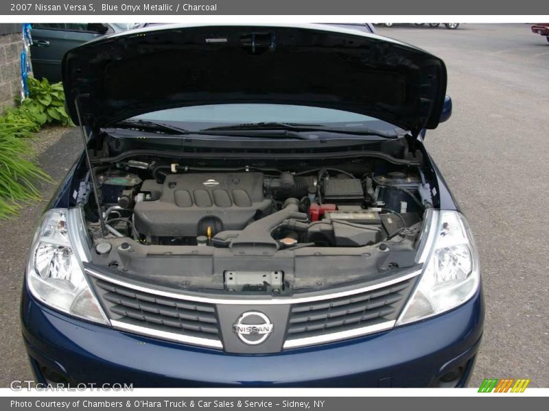 Blue Onyx Metallic / Charcoal 2007 Nissan Versa S