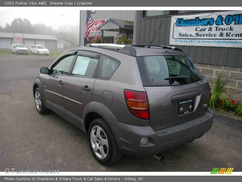 Shadow Gray / Graphite 2003 Pontiac Vibe AWD