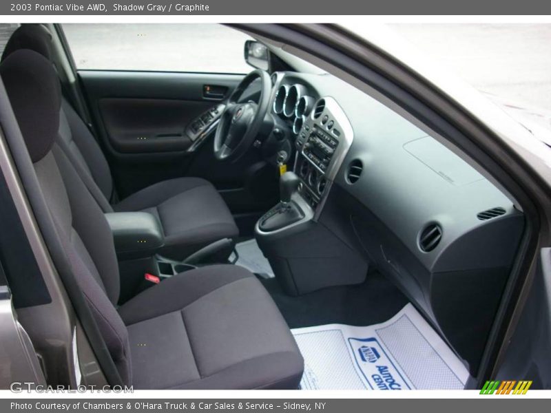 Shadow Gray / Graphite 2003 Pontiac Vibe AWD