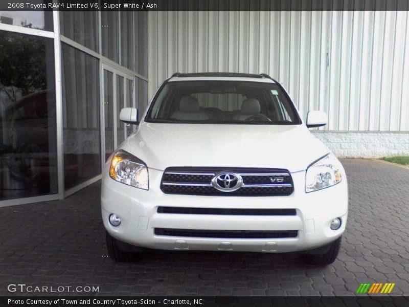 Super White / Ash 2008 Toyota RAV4 Limited V6