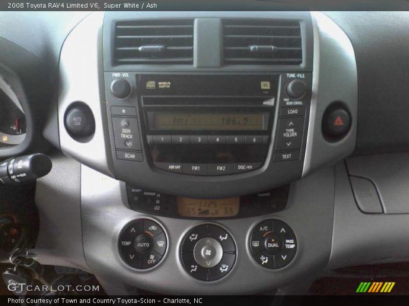 Super White / Ash 2008 Toyota RAV4 Limited V6