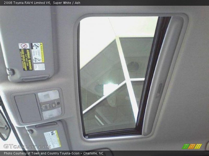 Super White / Ash 2008 Toyota RAV4 Limited V6