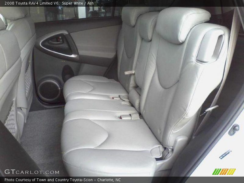 Super White / Ash 2008 Toyota RAV4 Limited V6