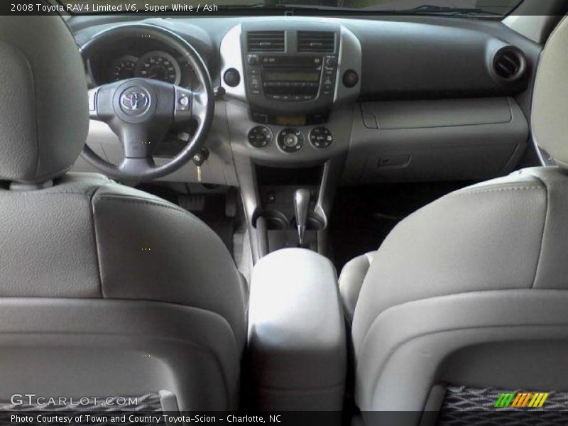 Super White / Ash 2008 Toyota RAV4 Limited V6