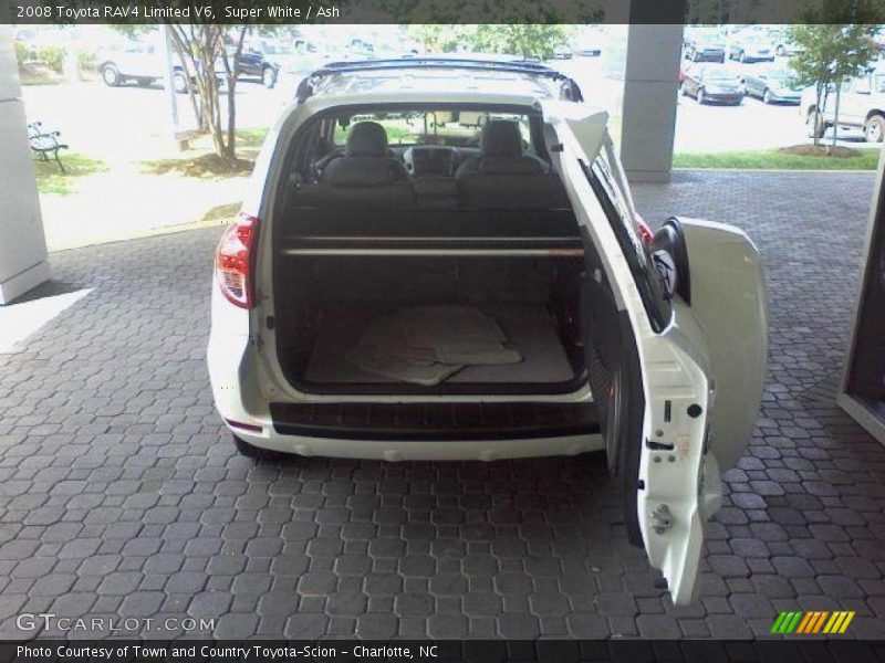 Super White / Ash 2008 Toyota RAV4 Limited V6