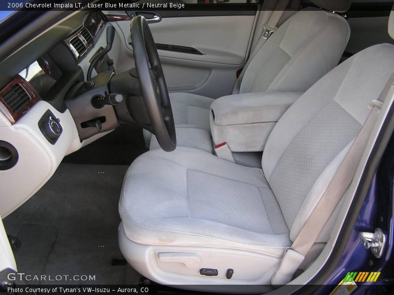 Laser Blue Metallic / Neutral Beige 2006 Chevrolet Impala LT