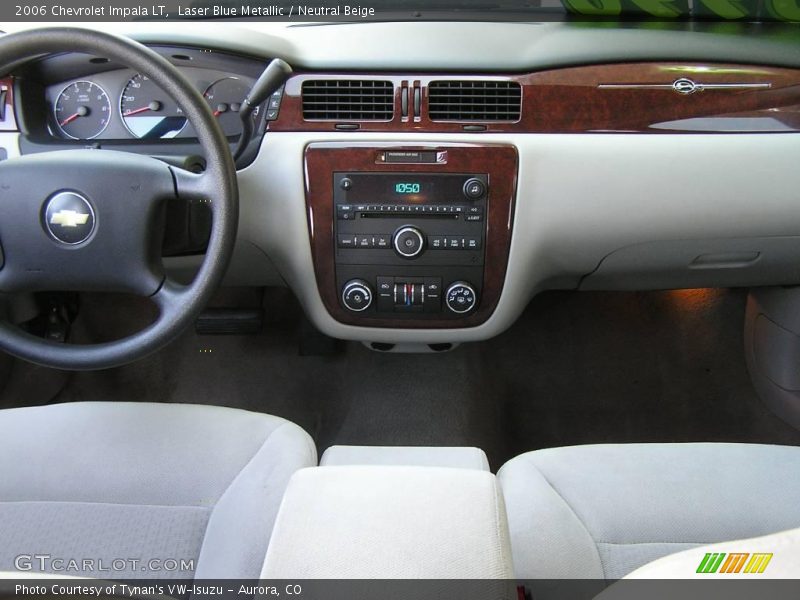 Laser Blue Metallic / Neutral Beige 2006 Chevrolet Impala LT