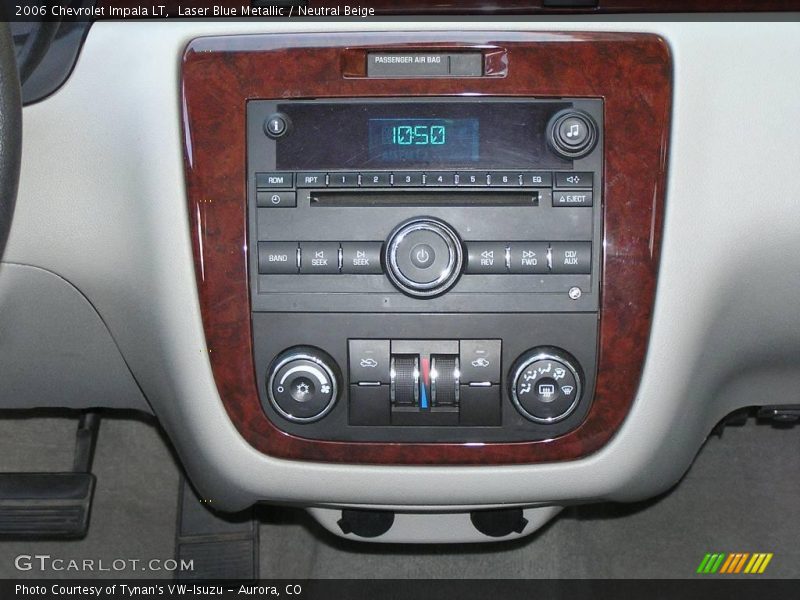 Laser Blue Metallic / Neutral Beige 2006 Chevrolet Impala LT