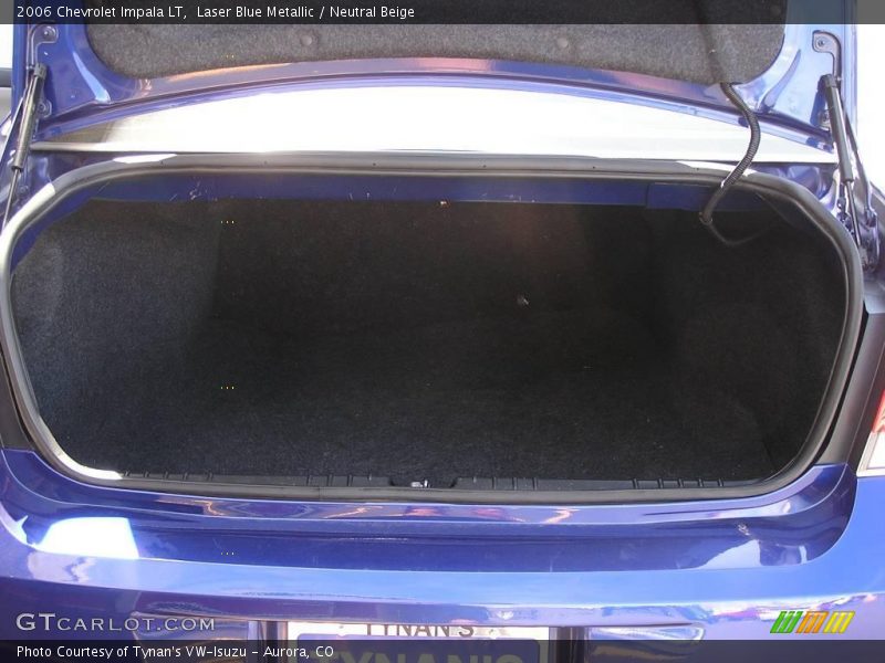 Laser Blue Metallic / Neutral Beige 2006 Chevrolet Impala LT