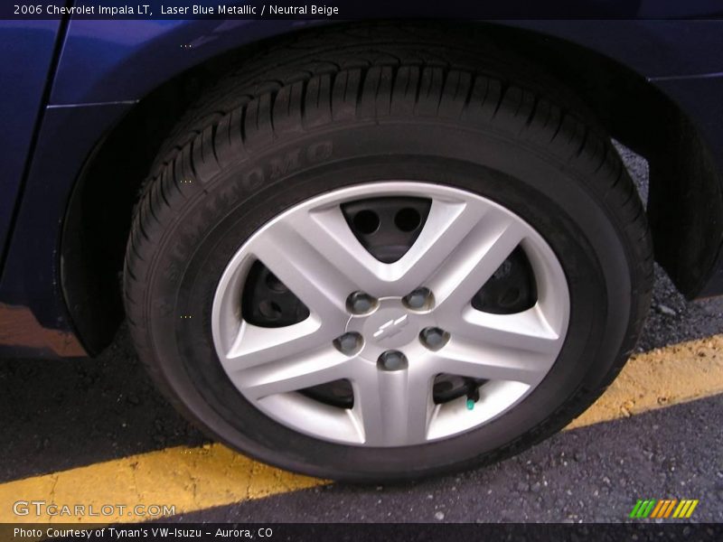 Laser Blue Metallic / Neutral Beige 2006 Chevrolet Impala LT
