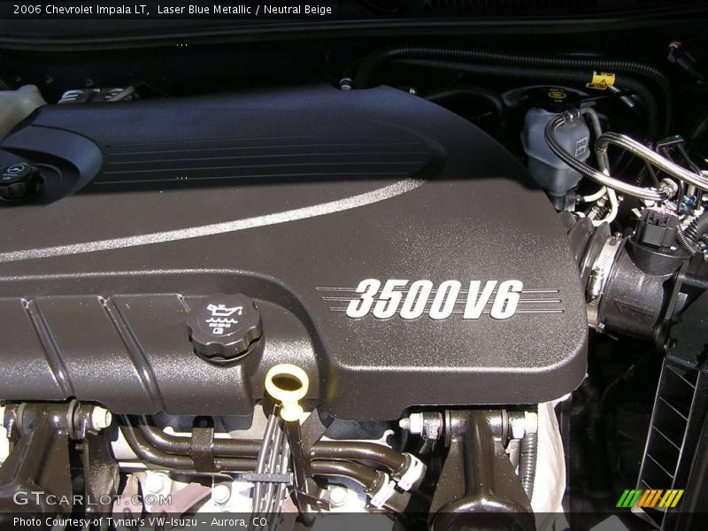 Laser Blue Metallic / Neutral Beige 2006 Chevrolet Impala LT