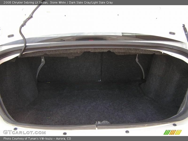 Stone White / Dark Slate Gray/Light Slate Gray 2008 Chrysler Sebring LX Sedan
