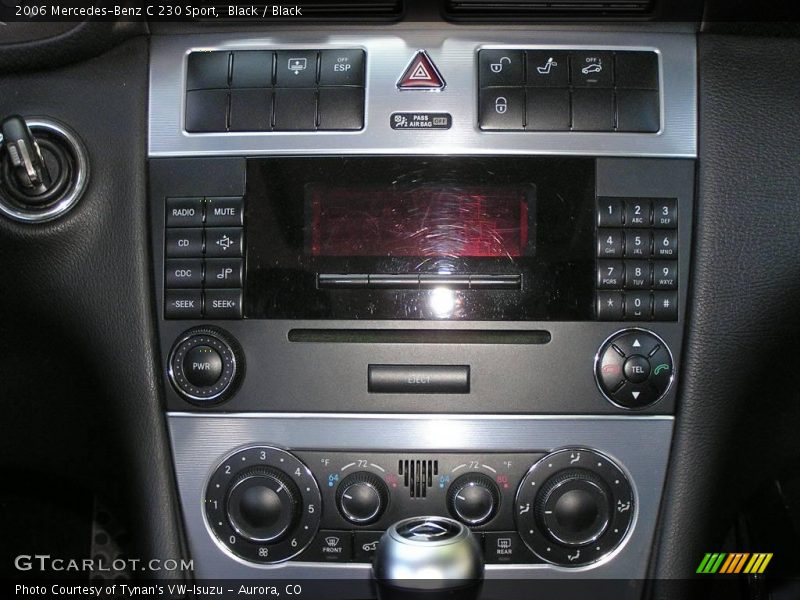 Black / Black 2006 Mercedes-Benz C 230 Sport