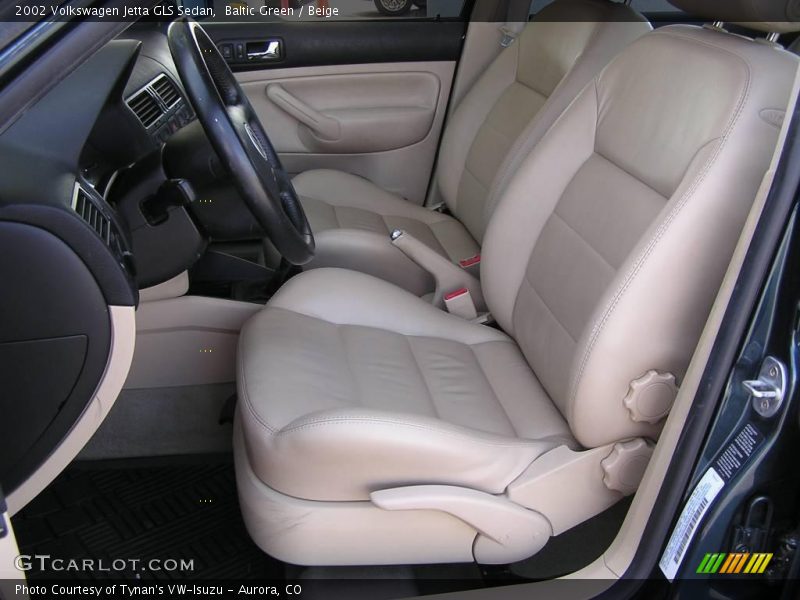 Baltic Green / Beige 2002 Volkswagen Jetta GLS Sedan