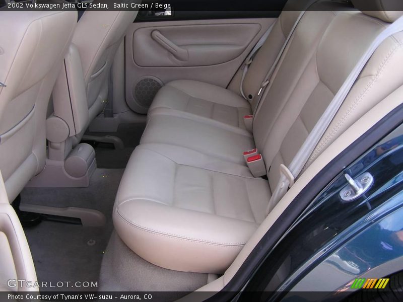Baltic Green / Beige 2002 Volkswagen Jetta GLS Sedan