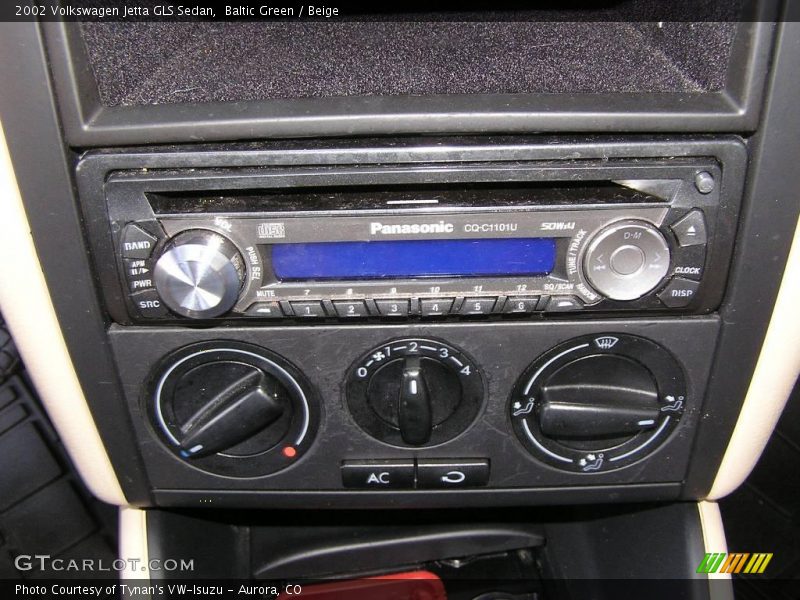 Baltic Green / Beige 2002 Volkswagen Jetta GLS Sedan
