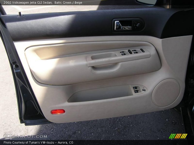 Baltic Green / Beige 2002 Volkswagen Jetta GLS Sedan