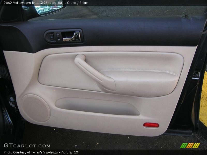 Baltic Green / Beige 2002 Volkswagen Jetta GLS Sedan