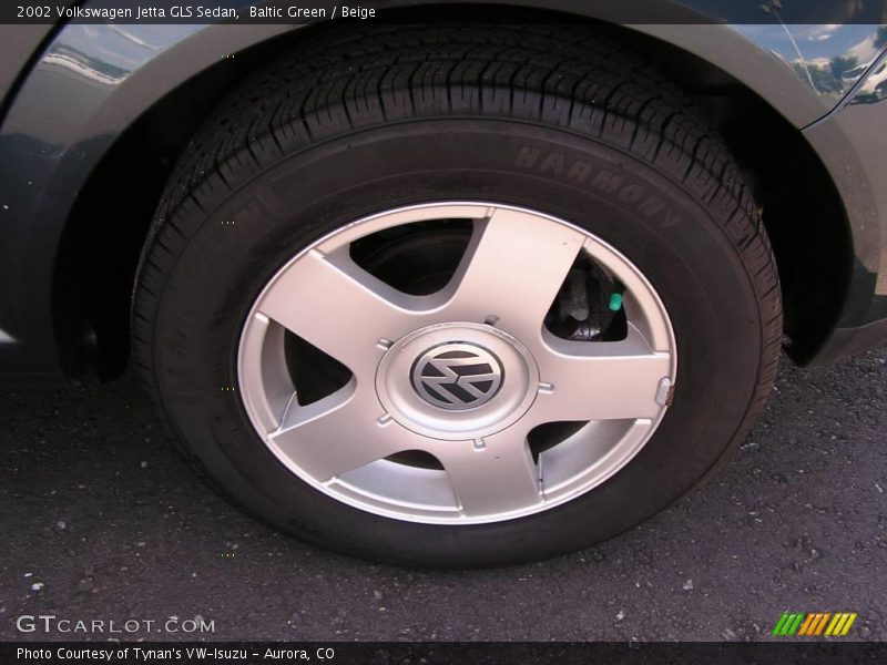 Baltic Green / Beige 2002 Volkswagen Jetta GLS Sedan