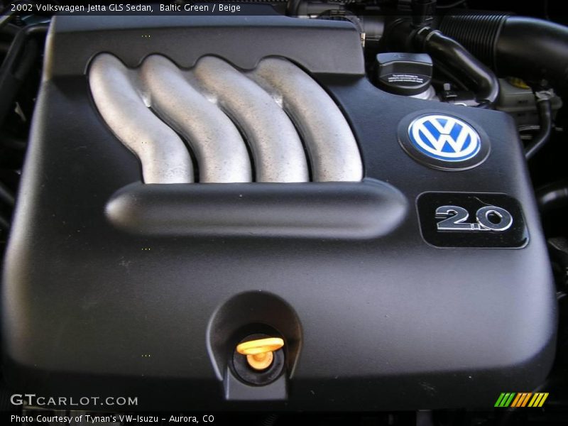 Baltic Green / Beige 2002 Volkswagen Jetta GLS Sedan