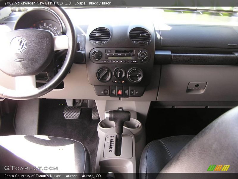 Black / Black 2002 Volkswagen New Beetle GLX 1.8T Coupe