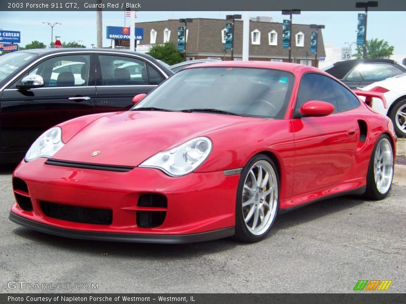 Guards Red / Black 2003 Porsche 911 GT2