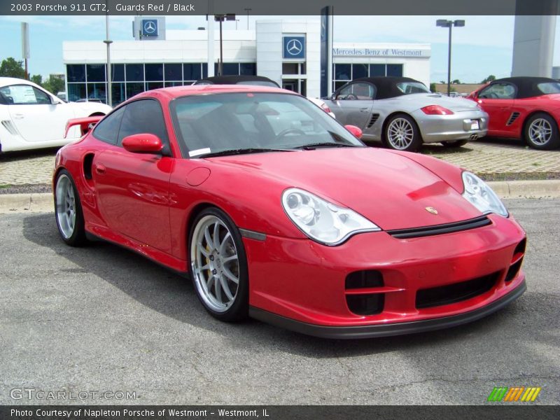 Guards Red / Black 2003 Porsche 911 GT2