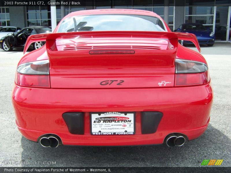 Guards Red / Black 2003 Porsche 911 GT2