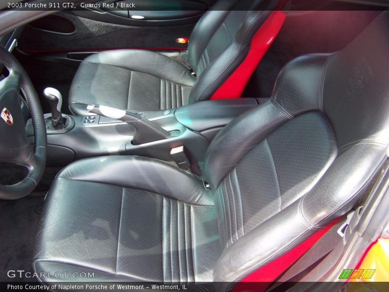 Guards Red / Black 2003 Porsche 911 GT2