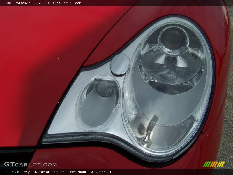 Guards Red / Black 2003 Porsche 911 GT2