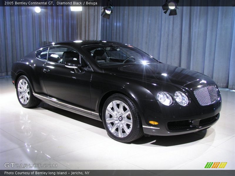 Diamond Black / Beluga 2005 Bentley Continental GT