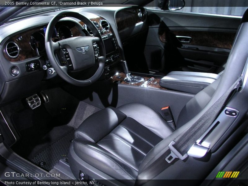 Diamond Black / Beluga 2005 Bentley Continental GT