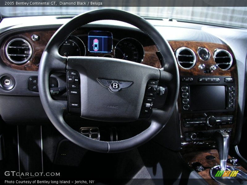 Diamond Black / Beluga 2005 Bentley Continental GT