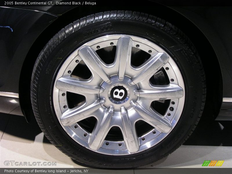 Diamond Black / Beluga 2005 Bentley Continental GT