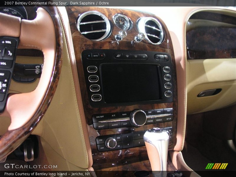 Dark Sapphire / Ochre 2007 Bentley Continental Flying Spur