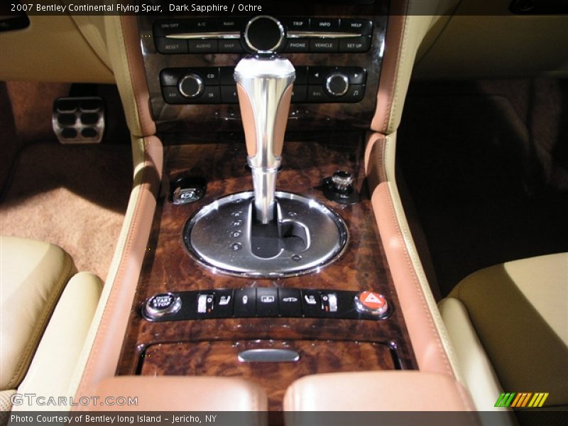 Dark Sapphire / Ochre 2007 Bentley Continental Flying Spur