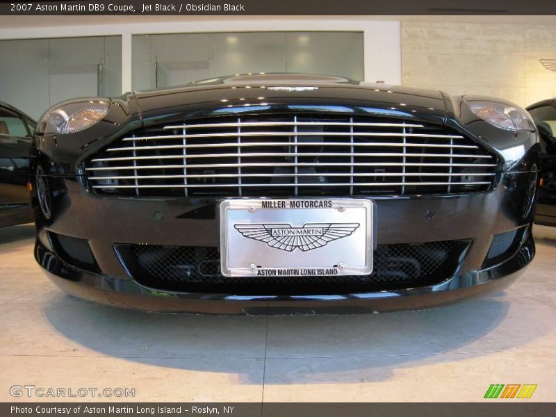 Jet Black / Obsidian Black 2007 Aston Martin DB9 Coupe