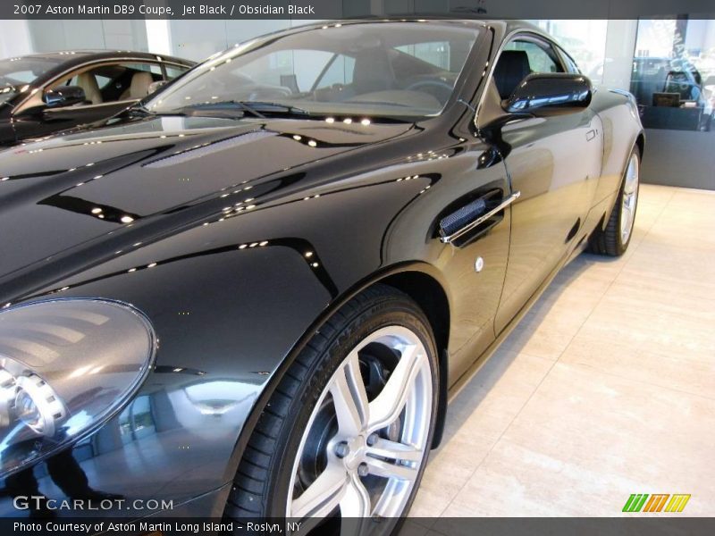 Jet Black / Obsidian Black 2007 Aston Martin DB9 Coupe