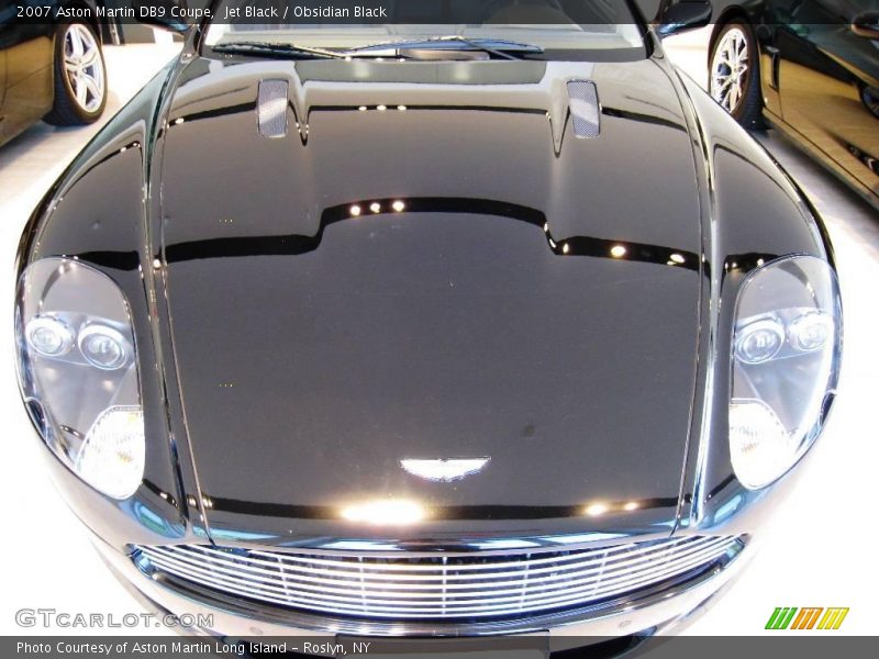 Jet Black / Obsidian Black 2007 Aston Martin DB9 Coupe