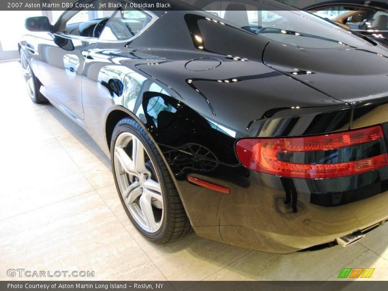 Jet Black / Obsidian Black 2007 Aston Martin DB9 Coupe