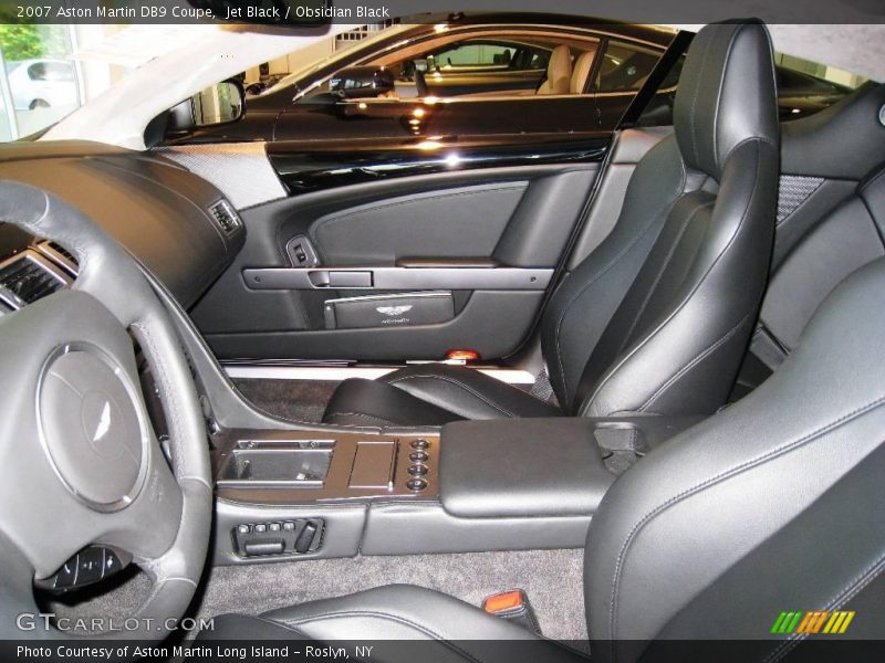 Jet Black / Obsidian Black 2007 Aston Martin DB9 Coupe