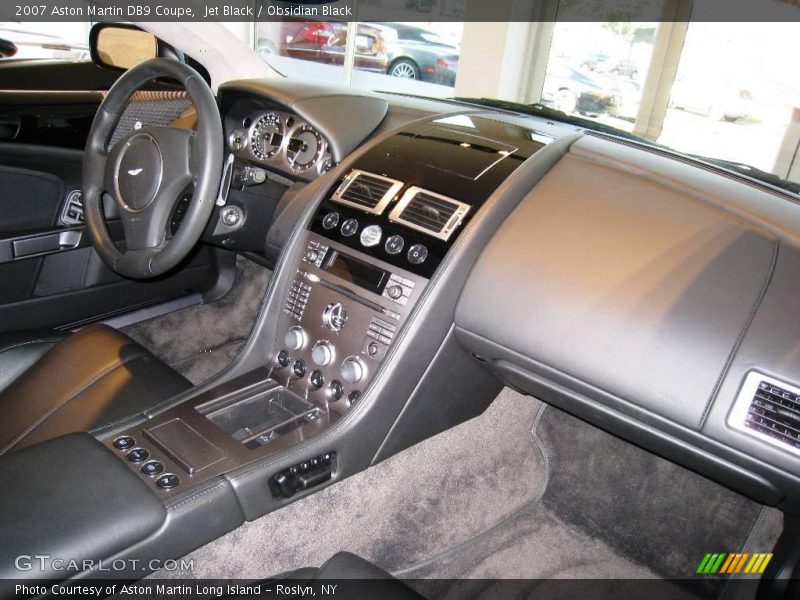 Jet Black / Obsidian Black 2007 Aston Martin DB9 Coupe