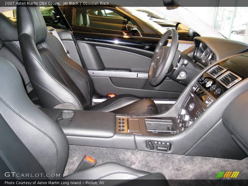 Jet Black / Obsidian Black 2007 Aston Martin DB9 Coupe