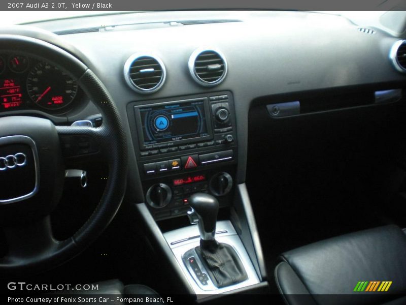 Yellow / Black 2007 Audi A3 2.0T