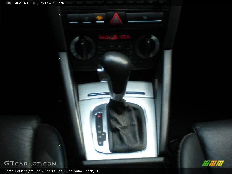 Yellow / Black 2007 Audi A3 2.0T