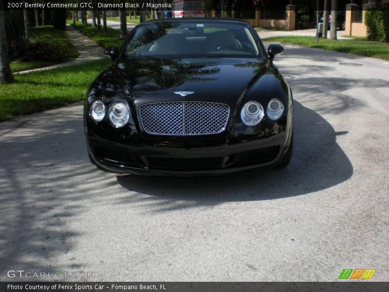 Diamond Black / Magnolia 2007 Bentley Continental GTC