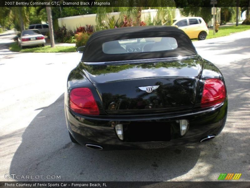 Diamond Black / Magnolia 2007 Bentley Continental GTC