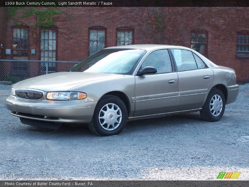 Light Sandrift Metallic / Taupe 1999 Buick Century Custom