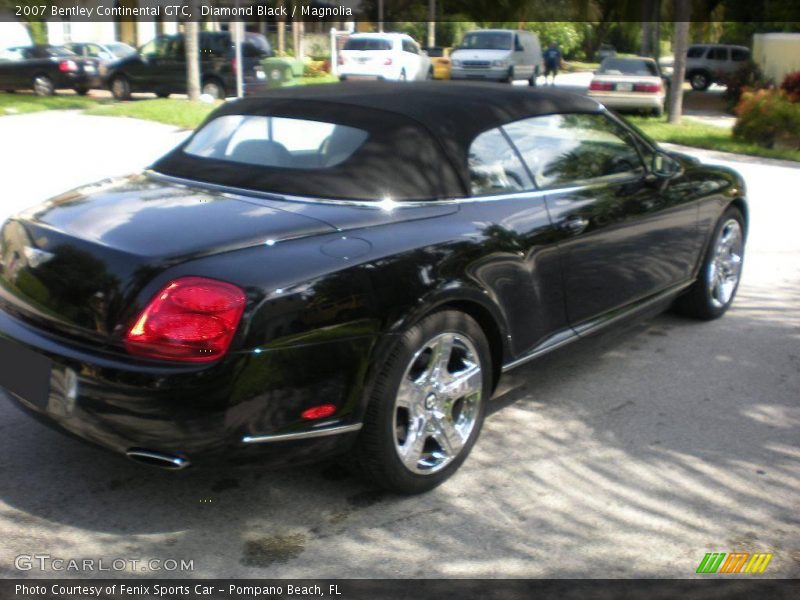 Diamond Black / Magnolia 2007 Bentley Continental GTC